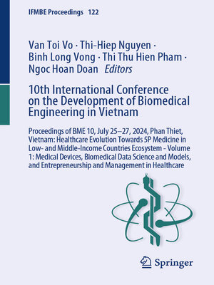 cover image of 10th International Conference on the Development of Biomedical Engineering in Vietnam